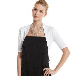 White House Black Market White Shrug